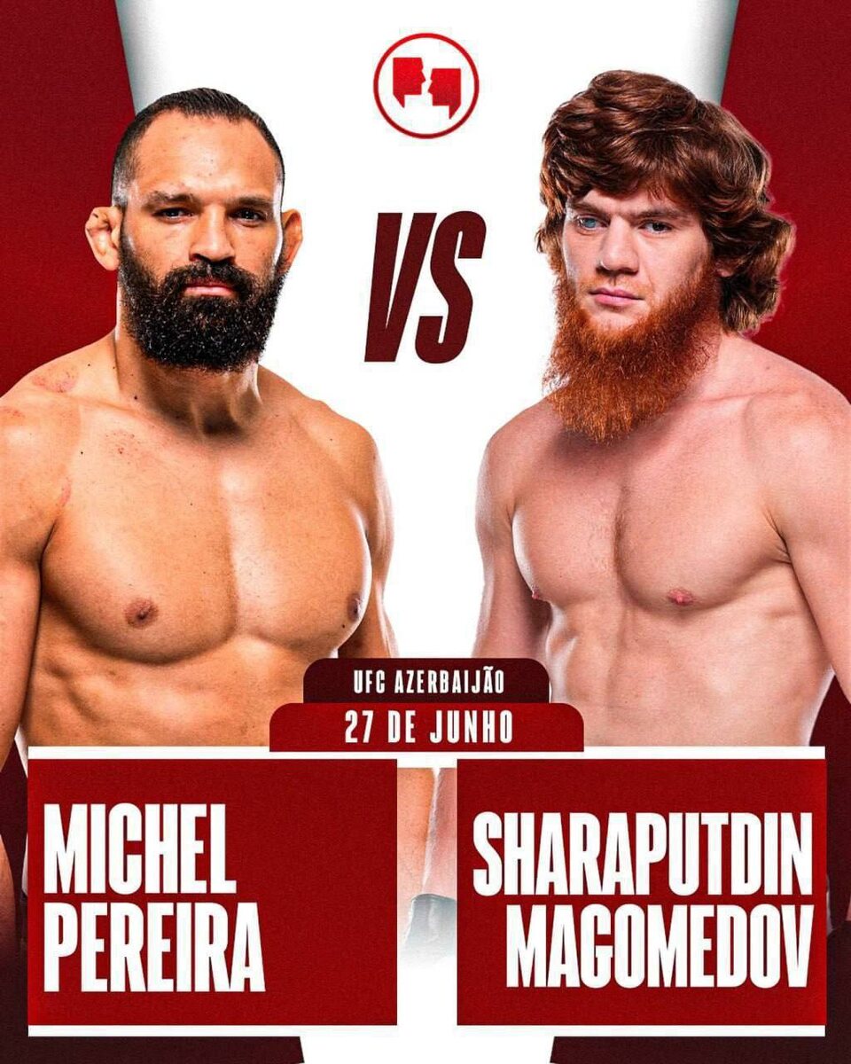     Постер боя Перейра – Магомедов