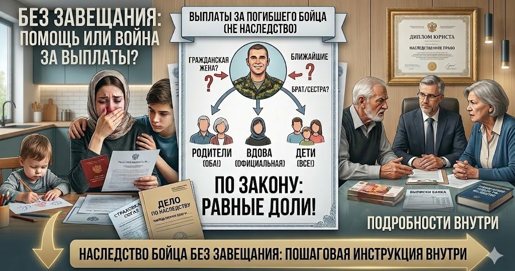Миллионы, квартиры и долги: кто на самом деле имеет право на наследство участника СВО?