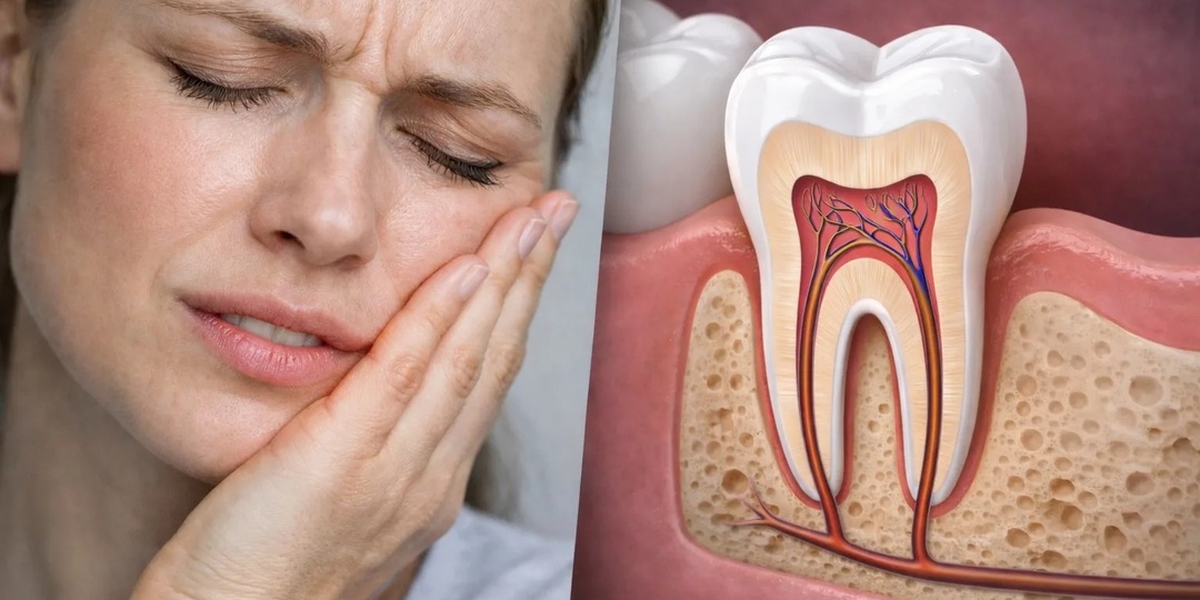 Может ли болеть здоровый зуб?