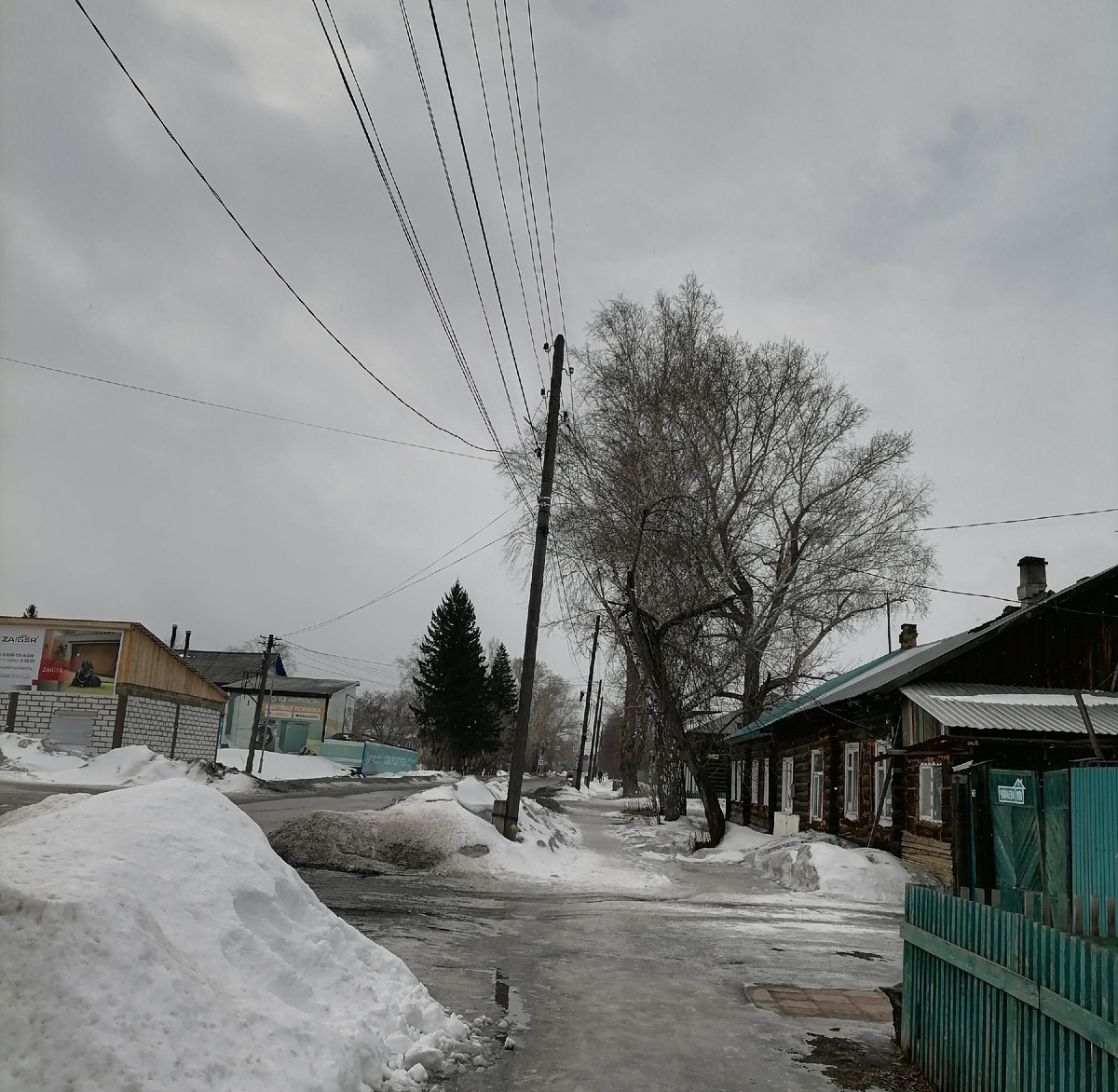 А в Тайшете уже весна