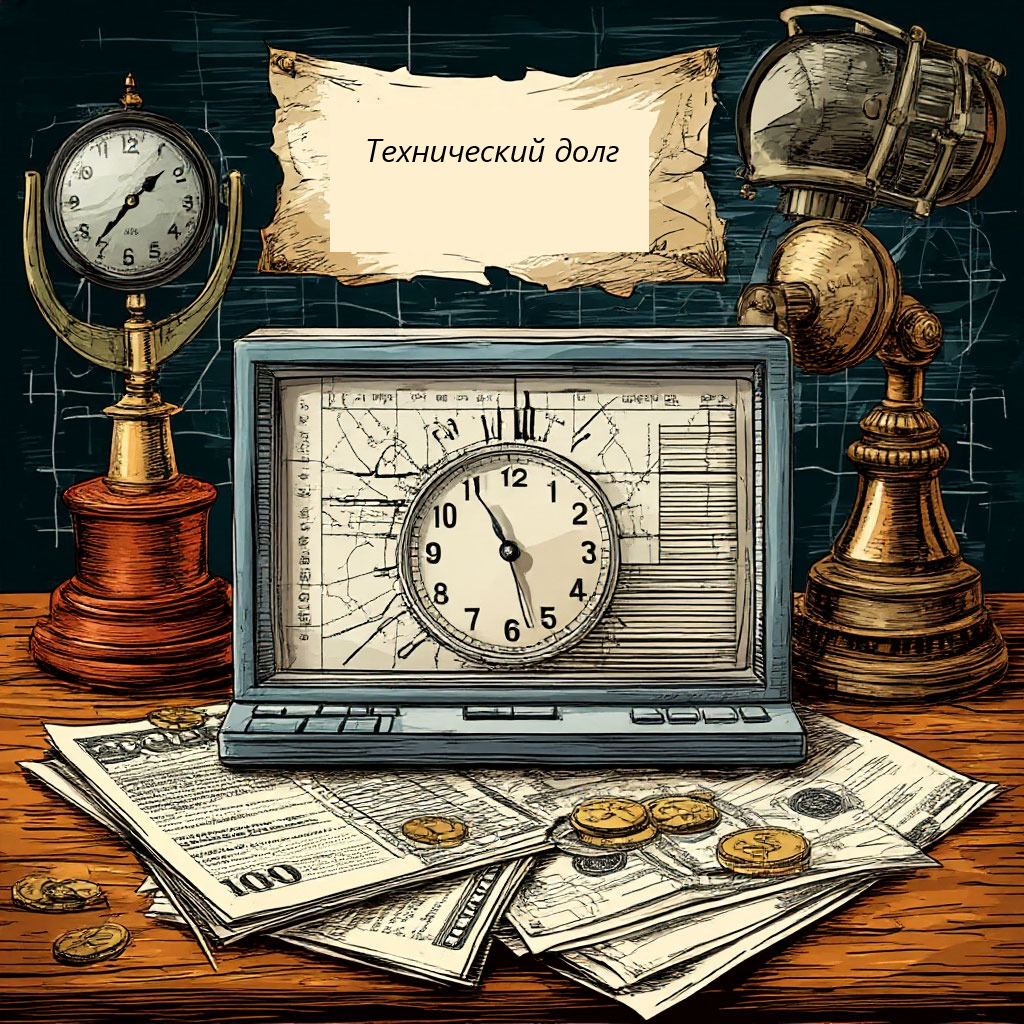 Рисунок 1. Технический долг.