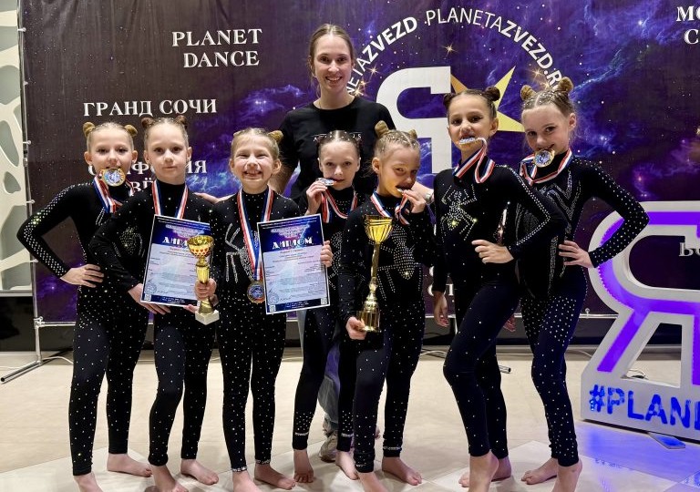 Гимнастки из Оренбурга покорили жюри фестиваля «Гранд-Сочи»