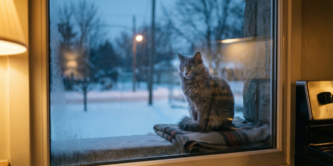 Два года кормила кошку за стеклом. Пока однажды та не пропала. Часть 1