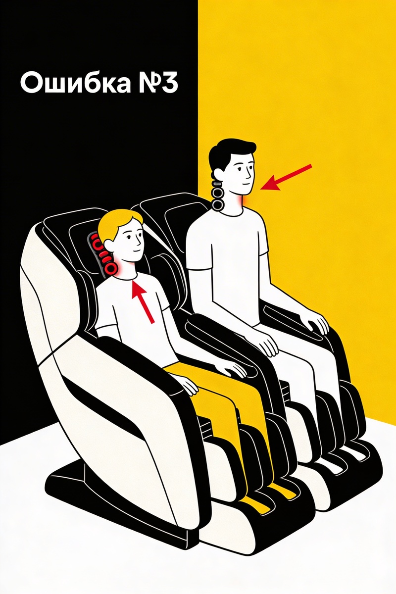 Низкому — в затылок, высокому — не достаёт? ❌ Проверяй диапазон роста и нагрузку кресла