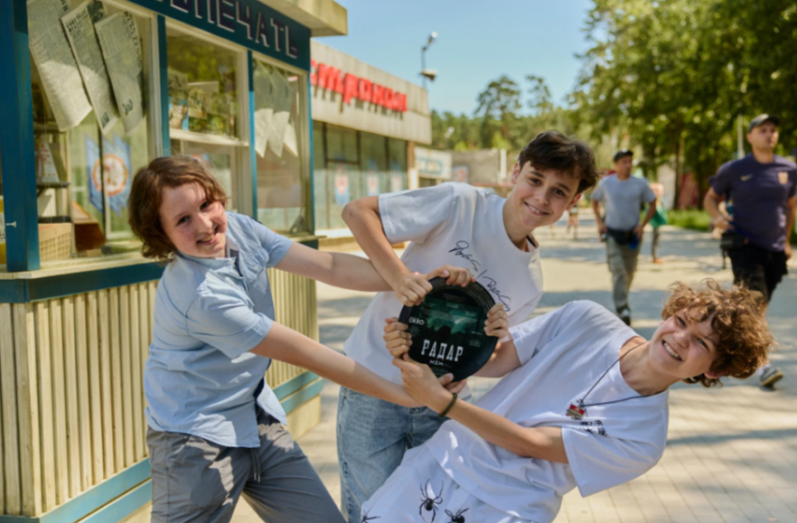 На площадке проекта.