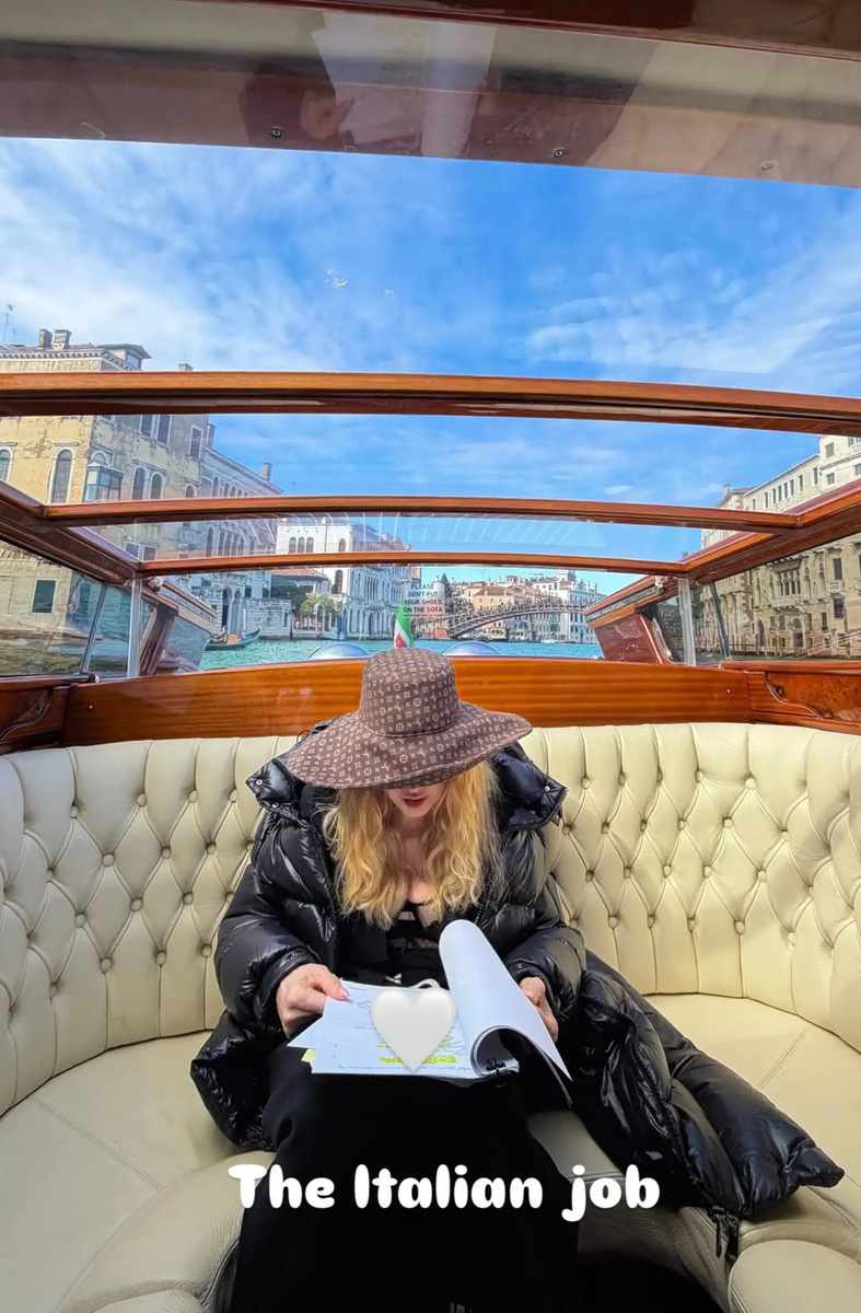 Мадонна в Венеции / Источник: социальные сети Мадонны