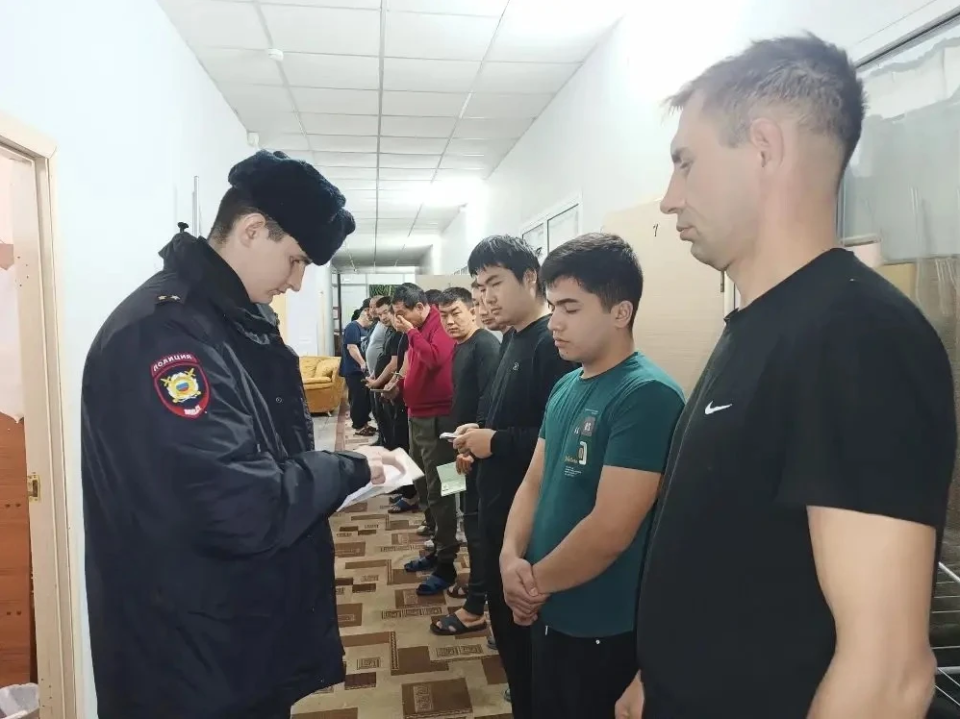    Операция "Нелегальный мигрант". Источник: Полиция Алтайского края