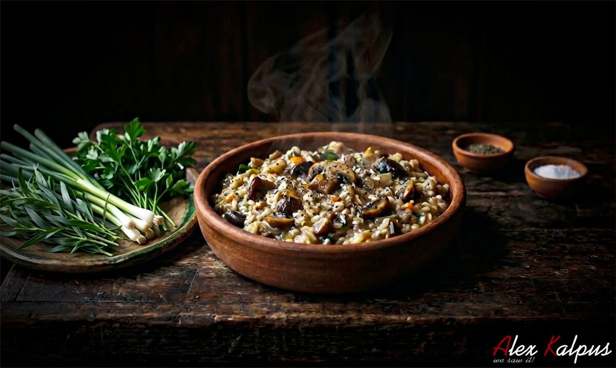 Сокос шила плави: Секреты грузинского грибного плова, который покоряет с первой ложки