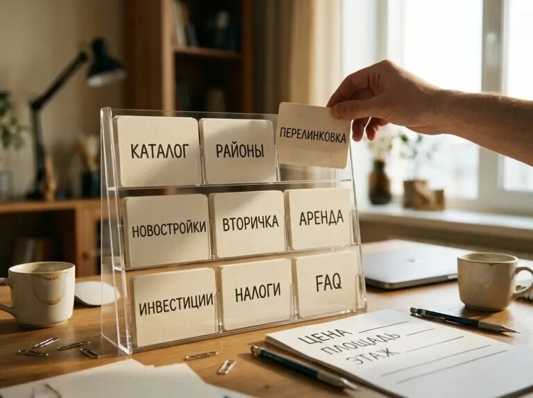    Завершающая карточка встала на место — система разделов готова работать. "Kontenium"