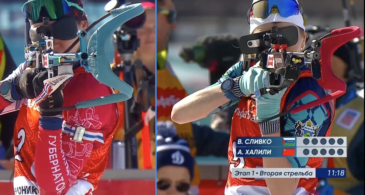 Обе отстрелялись наверняка, но "ногами' Халили быстрее 💪