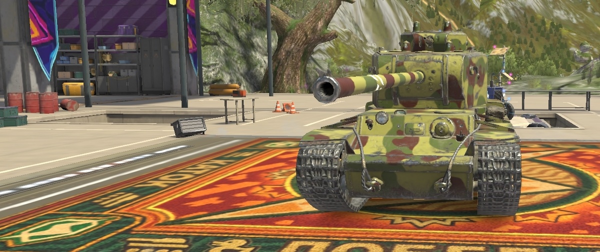 Легендарный камуфляж на нём отсутствует. 2 отметки на нём были взяты без проблем.