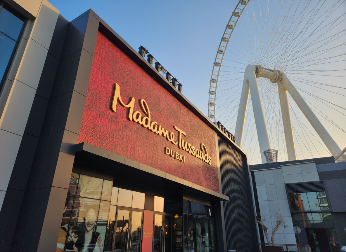 Вход в Музей мадам Тюссо в Дубае. Источник: Shutterstock