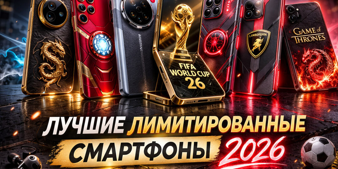 Лимитированные смартфоны 2026: гаджеты с характером