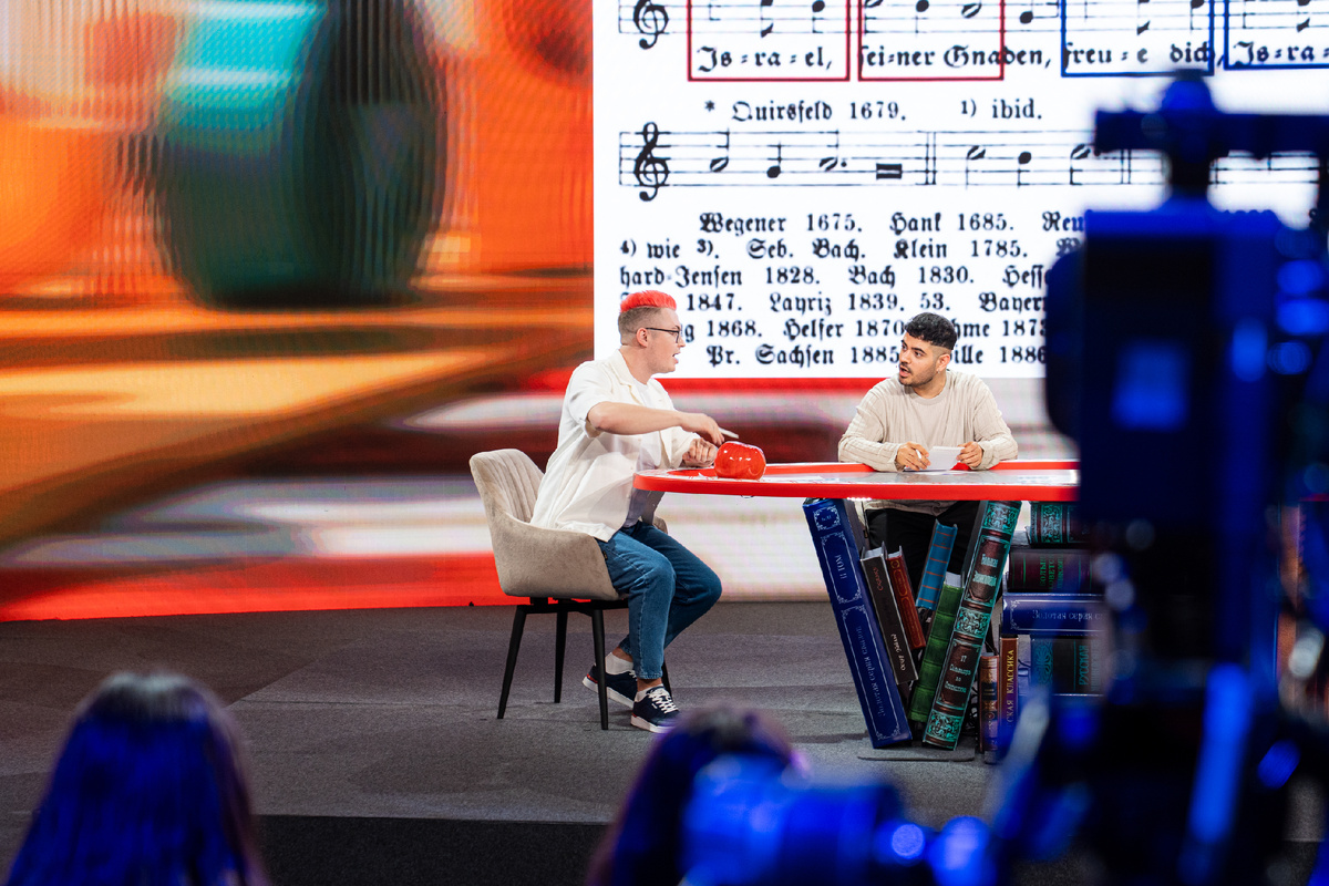 Съемки шоу «Культура для всех»