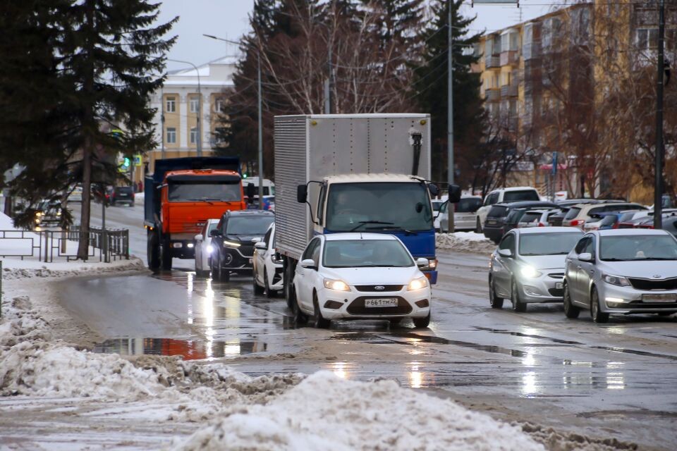    Оттепель. Барнаул. Источник: Виталий Барабаш/"Толк"