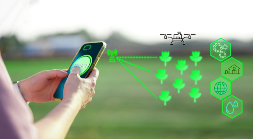 Полив с помощью дронов: реальность и планы