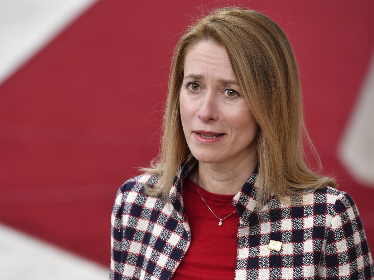    Премьер-министр Эстонии Кая Каллас перед началом саммита ЕС в Брюсселе | © AP Photo / Geert Vanden Wijngaert