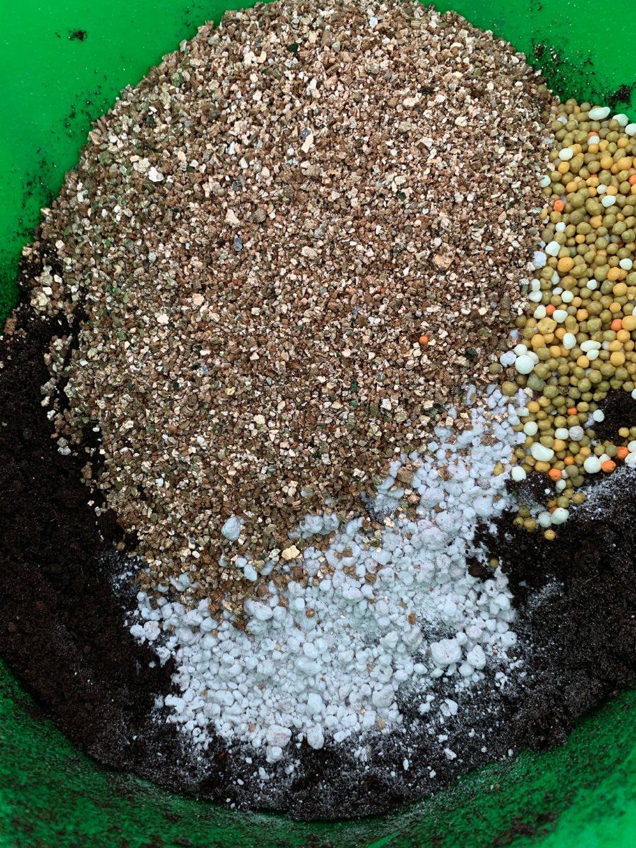 Грунт, который я намешала