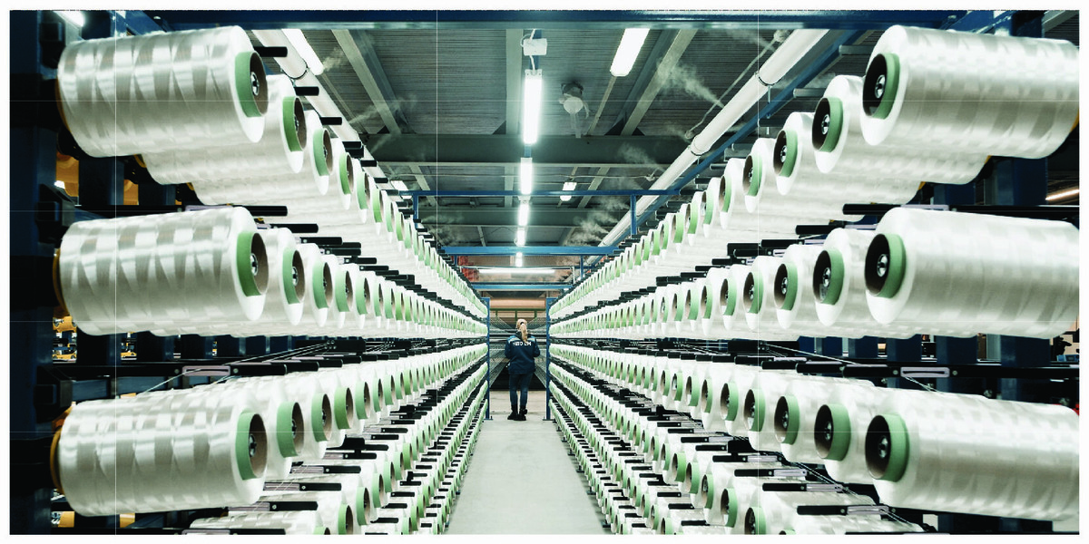 Цех производства СВМПЭ на заводе АО «Спецматериалов»