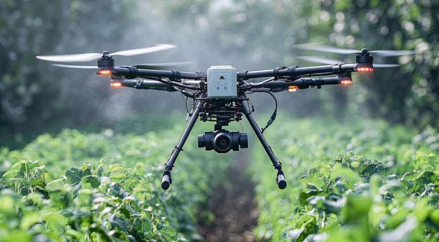 Полив сада в 2035 году