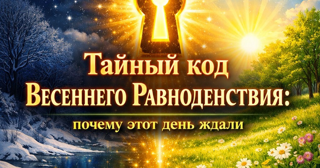 Тайный код Весеннего Равноденствия: почему этот день ждали.