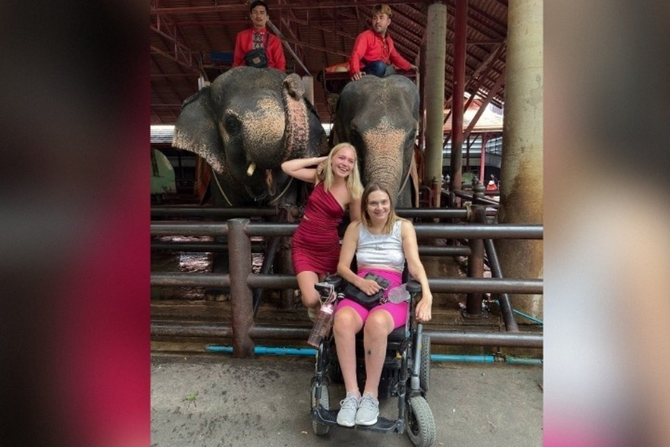    Сестры вместе приехали в Таиланд. Фото: личный архив Екатерины