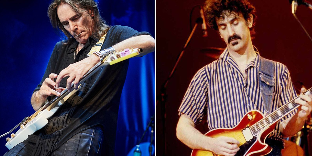 Стив Вай о том, как он получил комплимент от Фрэнка Заппы