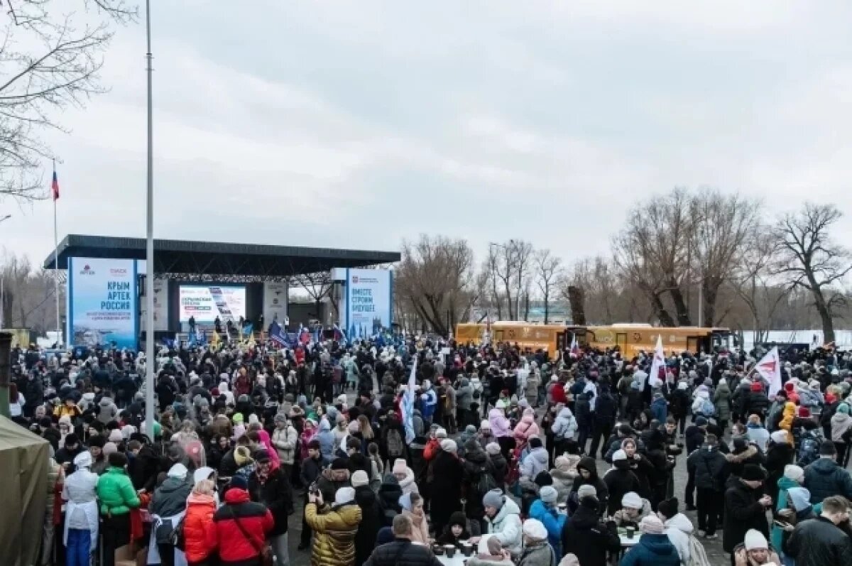    В Омске на «Крымской весне» разыграют отдых в Крыму и билеты в театры