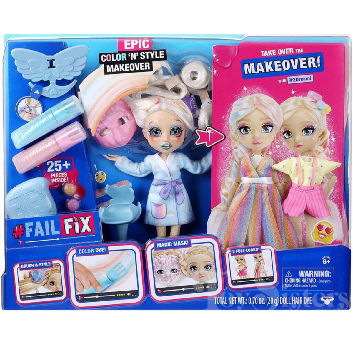Промо-фото FailFix Epic Color'n'Style Makeover @2Dreami (2020)