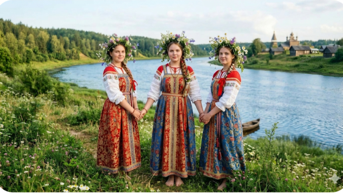 Три сестры когда то жили мирно.