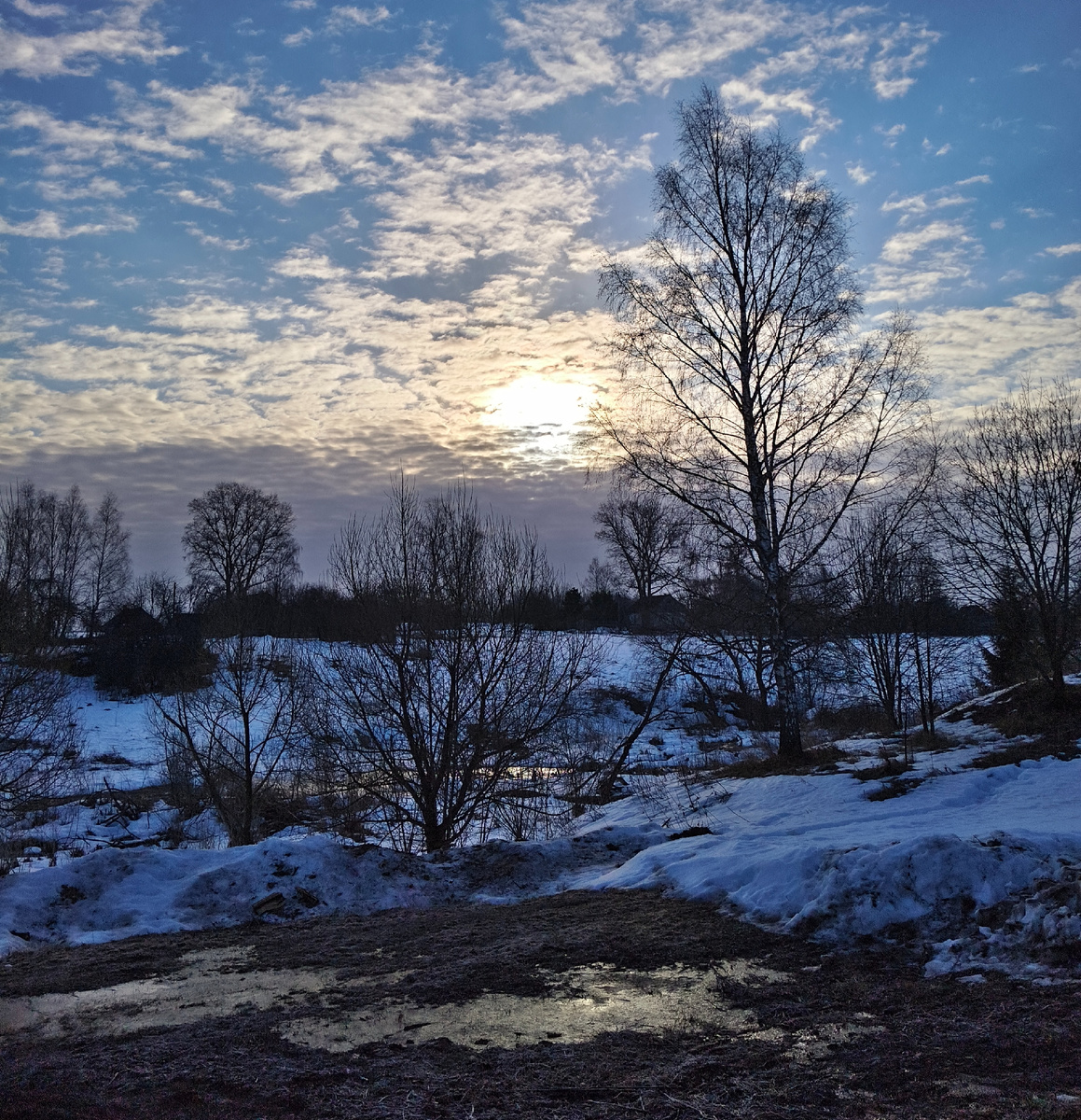 Рассвет марта