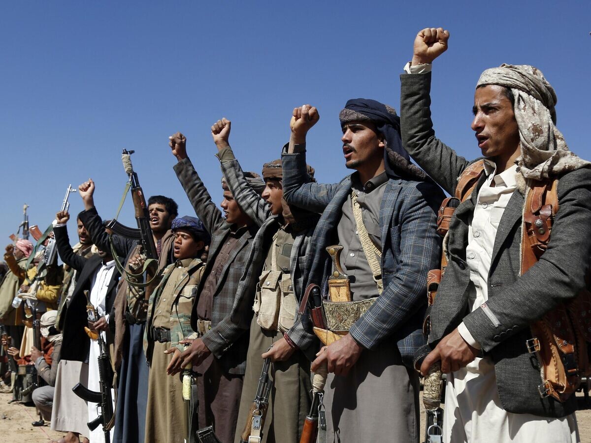    Хуситы во время митинга недалеко от Саны, Йемен | © AP Photo