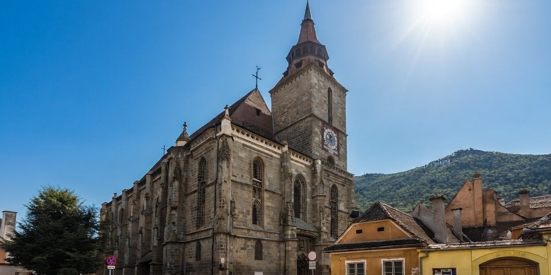 Чёрная церковь в городе Брашов