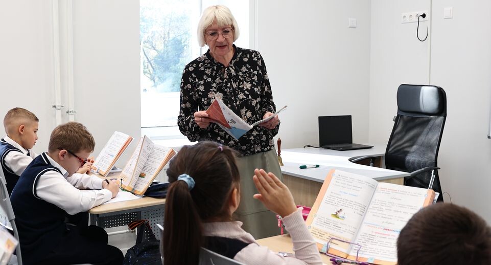    В Химках по президентской программе модернизировали одну из старейших в городе школ / Медиасток.рф