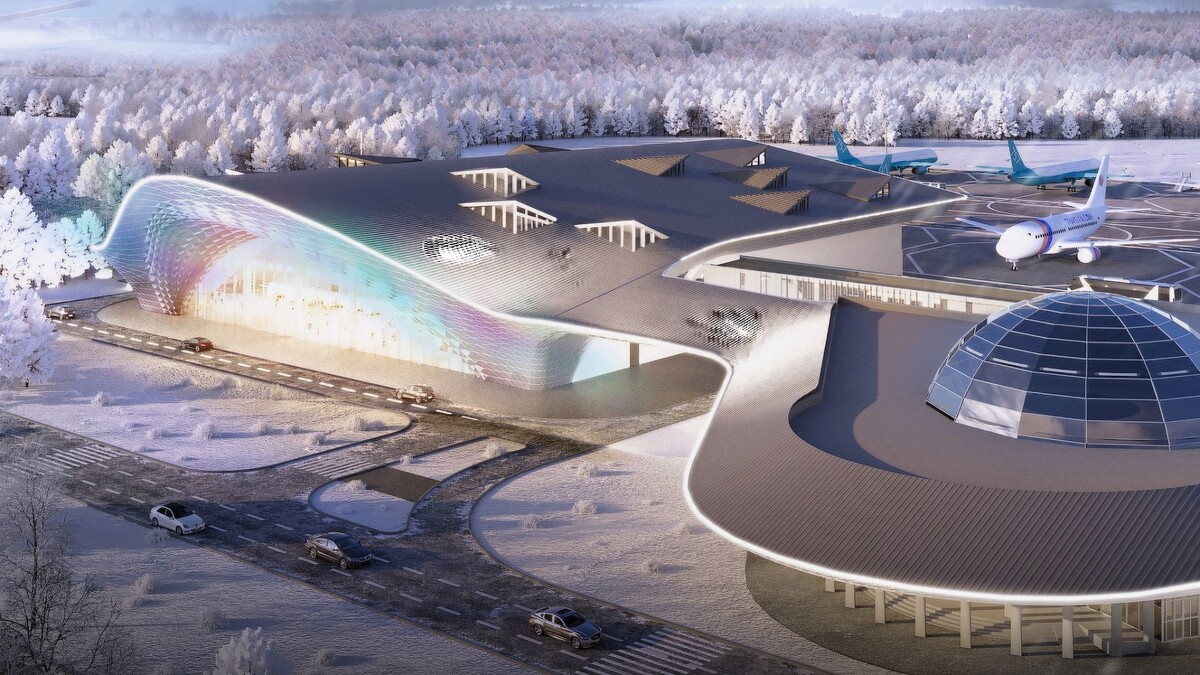   Дизайн-проект аэропорта Салехарда предоставлен департаментом экономики ЯНАО