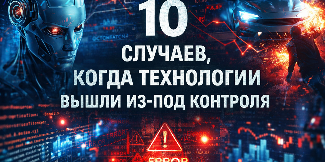 10 случаев, когда технологии вышли из-под контроля