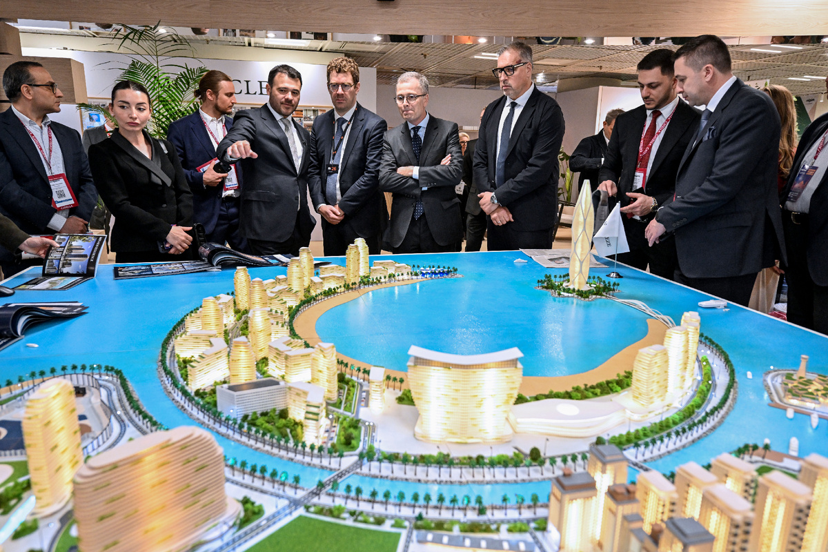 Макет острова Halfmoon (полумесяц)