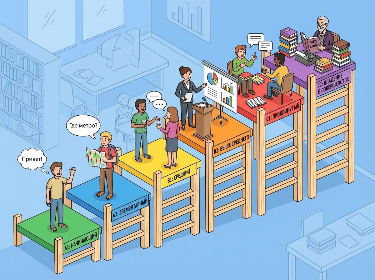    Уровни — это как ступени с новыми знаниями