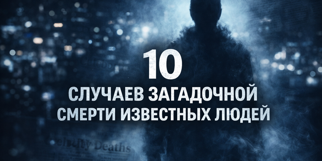 10 случаев загадочной смерти известных людей