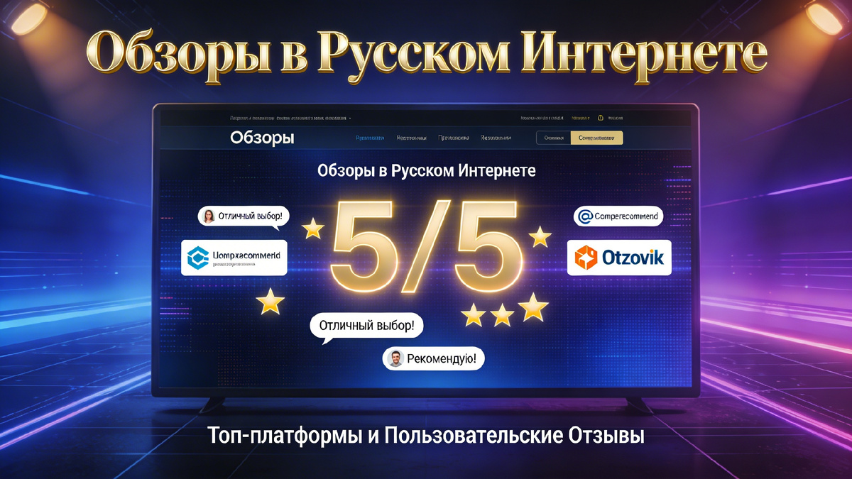 Популярные сайты отзывов в русскоязычном пространстве