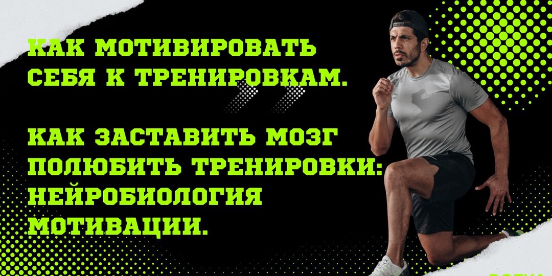 КАК МОТИВИРОВАТЬ СЕБЯ К ТРЕНИРОВКАМ. КАК ЗАСТАВИТЬ МОЗГ ПОЛЮБИТЬ ТРЕНИРОВКИ: НЕЙРОБИОЛОГИЯ МОТИВАЦИИ.