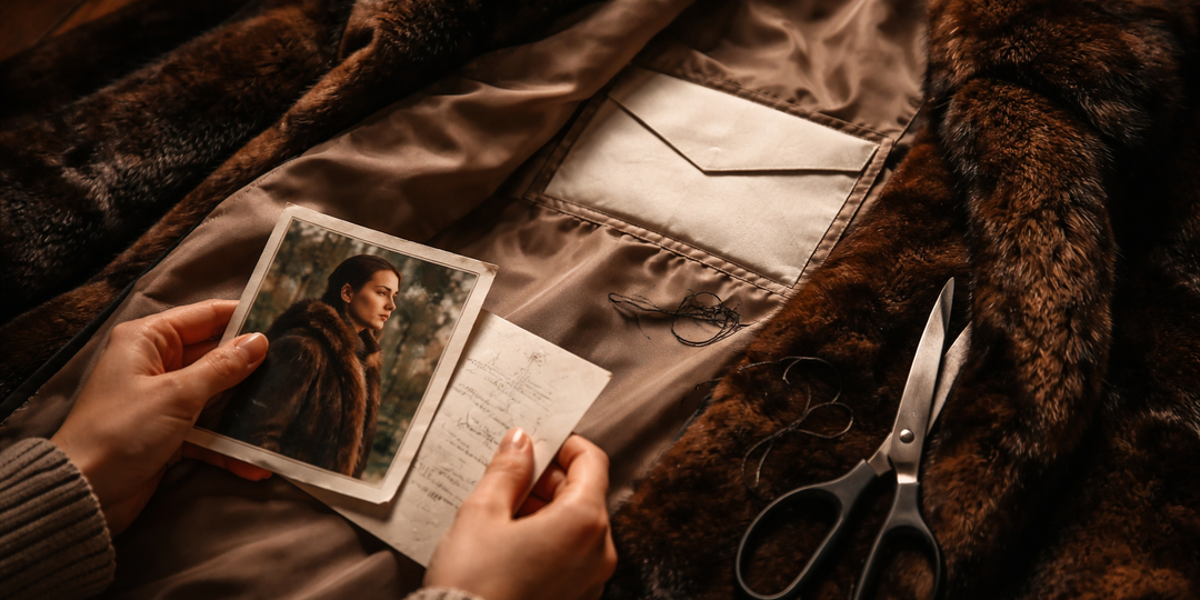 Свекровь подарила мне шубу. Я надела её через год — и увидела, что было зашито в подкладку