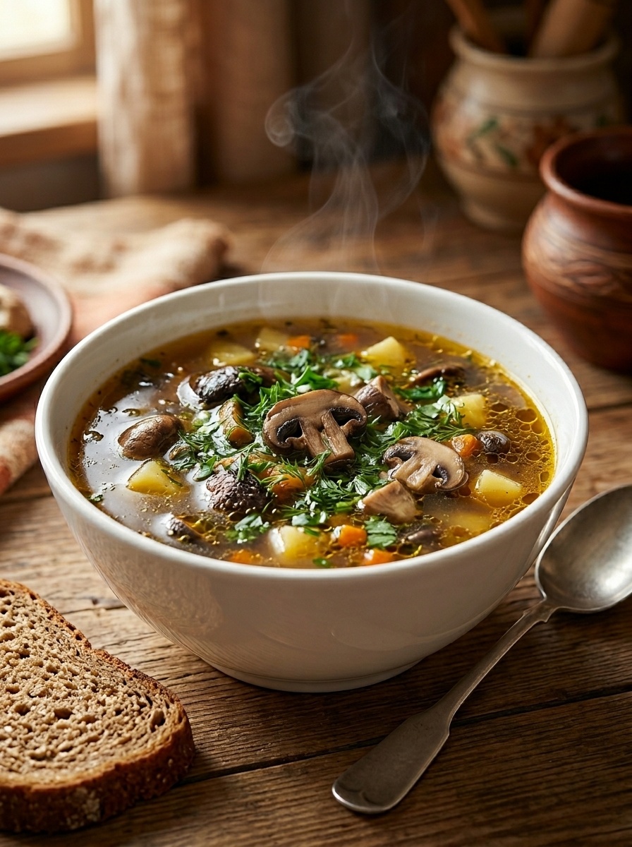 Этот суп пахнет так, что вся семья сбегается на кухню.