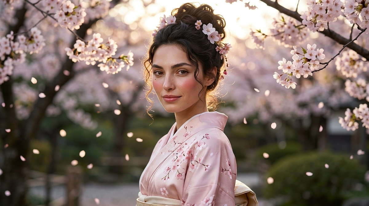 Лепестки падают - и ты в них, а не рядом