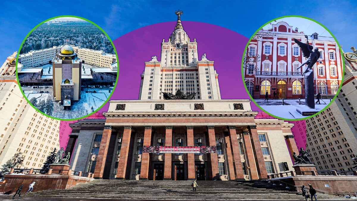 Окно в Россию (Фото: Антон Новодережкин/ТАСС, Петр Ковалев/ТАСС, Новосибирский государственный университет)