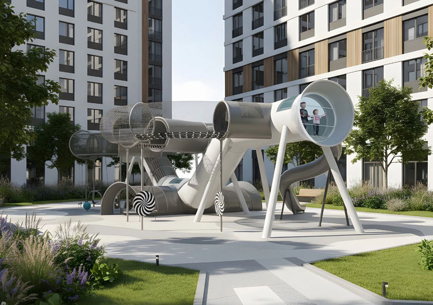 Игровая площадка "Звездный городок"