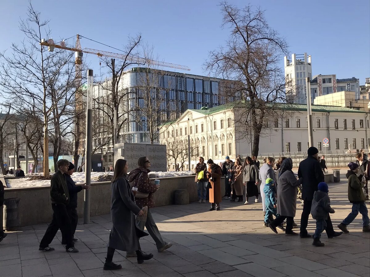 Строится объект "Никитский, 6" 