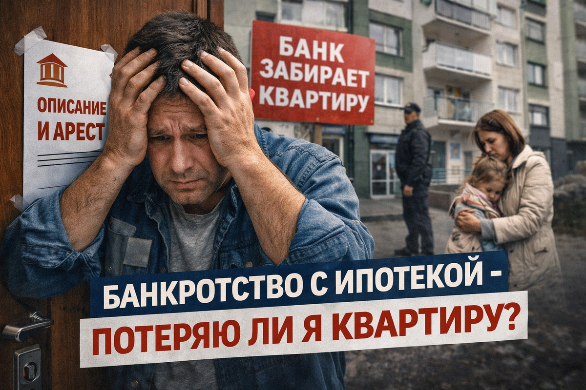 Банкротство с ипотекой – потеряю ли я квартиру?