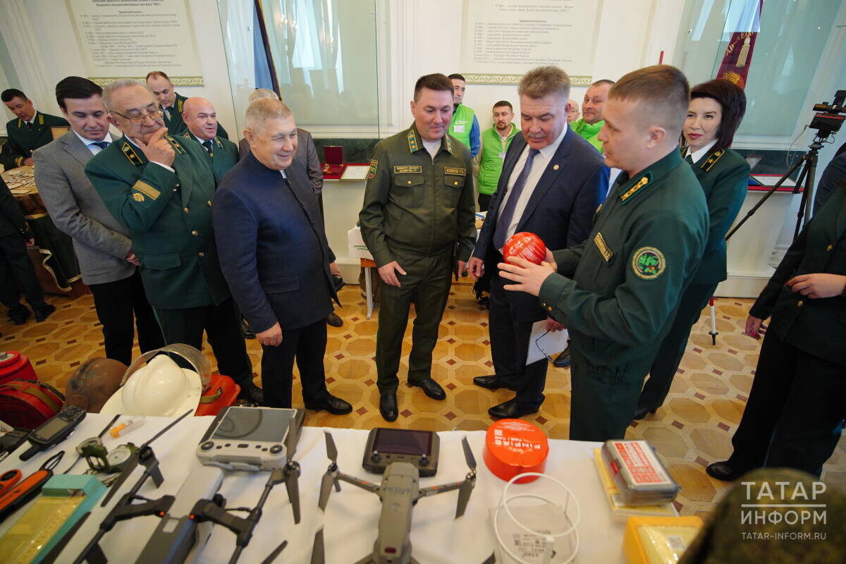 На выставке были представлены современные методы работы и инновационные научные исследования в лесной отраслиФото: © Владимир Васильев / «Татар-информ»