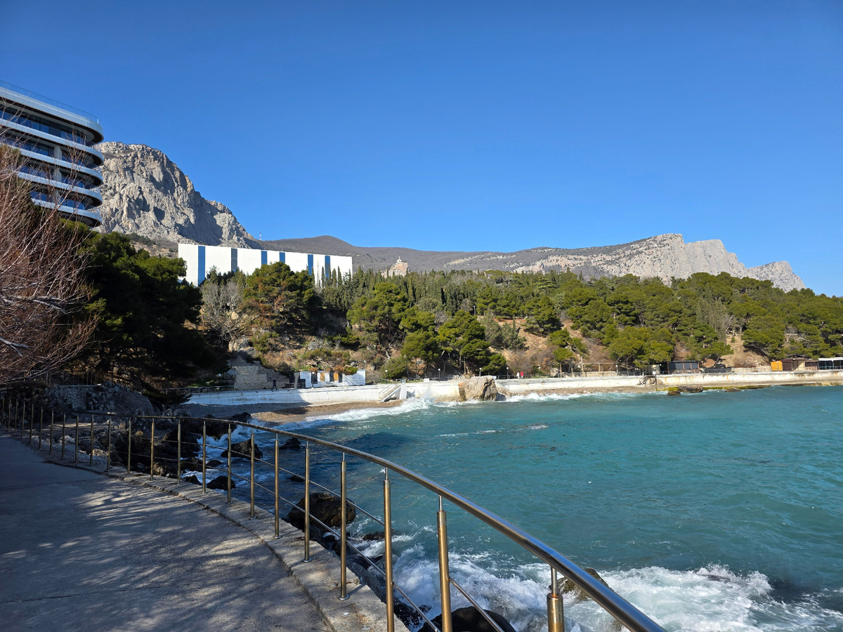 Крым Форос в марте